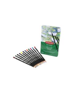 DERWENT ACADEMY WATERCOLOUR PENCIL TIN 12