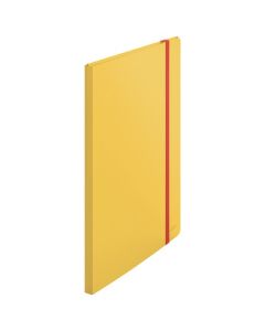 LEITZ COSY 3 FLAP FOLDER WITH DISPLAY BOO PP A4 YELLOW