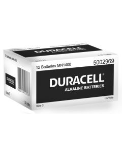 DURACELL COPPERTOP SIZE C PACK OF 12