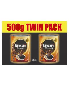 NESCAFE BLEND 43 INSTANT COFFEE TWIN PACK (2X500G CAN)