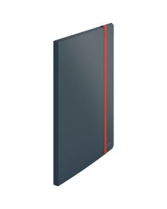 LEITZ COSY 3 FLAP FOLDER WITH DISPLAY BOO PP A4 GREY
