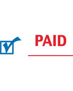 XSTAMPER CX-BN 2024 PAID WITH ICON RED/BLUE