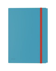 LEITZ COSY 3 FLAP FOLDER WITH POCKET PP A4 BLUE