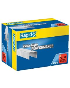 RAPID STAPLES 73/12MM BOX 5000 S/STRONG
