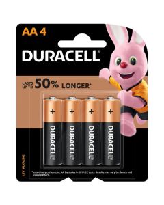 DURACELL COPPERTOP AA PACK OF 4