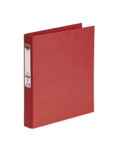 MARBIG RING BINDER A4 25MM 2D PE RED