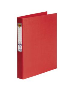 MARBIG RING BINDER A4 25MM 4D PE RED