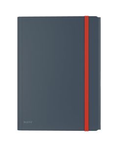 LEITZ COSY 3 FLAP FOLDER WITH POCKET PP A4 GREY