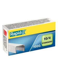 RAPID STAPLES NO.10 10/4MM BOX 1000