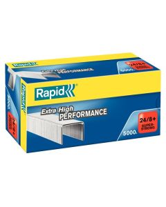 RAPID STAPLES 24/8MM BOX 5000 S/STRONG