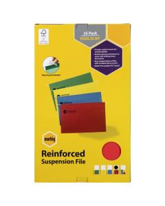 MARBIG REINFORCED SUSPENSION FILE FC COMPLETE RED BOX25