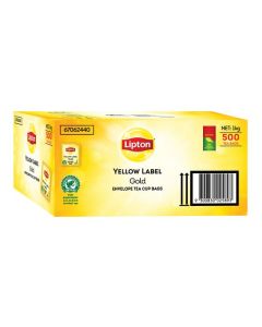 LIPTON YELLOW LABEL QUALITY BLACK TEA CUP BAGS (ENVELOPE) PK500