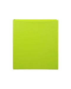 MARBIG CLEARVIEW INSERT BINDER A4 38MM 2D LIME