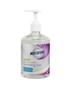 NORTHFORK  INSTANT HAND SANITISING GEL ALCOHOL FREE 500ML