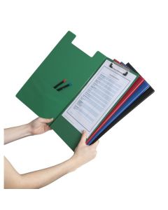 MARBIG CLIPFOLDER PP FOOLSCAP ASSORTED