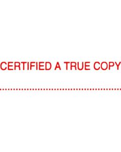 XSTAMPER CX-BN 1541 CERTIFIED A TRUE COPY RED