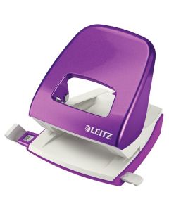LEITZ NEXXT WOW HOLE PUNCH 2H 30SHT PURPLE BLISTER