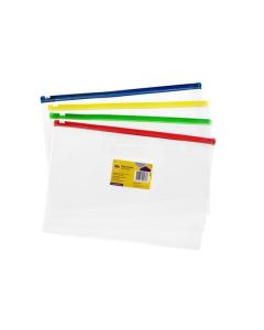 MARBIG CLEAR CASE A4 335X245MM ASSORTED