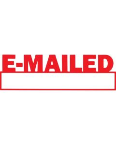 XSTAMPER VX-B 1650 EMAILED/DATE HANGSELL RED
