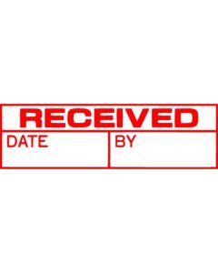 XSTAMPER CX-BN 1680 RECEIVED/DATE/BY RED