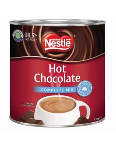 NESTLE  COMPLETE MIX HOT CHOCOLATE CAN 2KG
