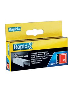 RAPID TOOLS STAPLES 53/6MM BOX 2500