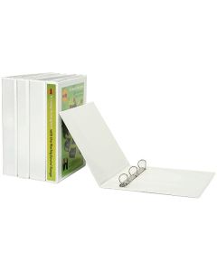 MARBIG CLEARVIEW INSERT BINDER A4 50MM 4D WHITE