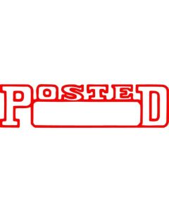XSTAMPER CX-BN 1211 POSTED DATE RED