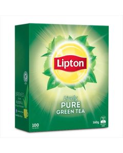 LIPTON  LIVELY PURE GREEN TEA CUP BAGS PK100