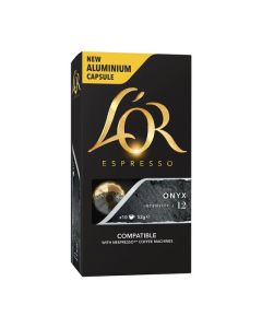L'OR ESPRESSO CAPSULES ONYX 12 BOX 100