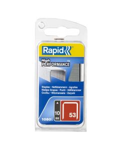 RAPID TOOLS STAPLES 53/10MM BOX 1080