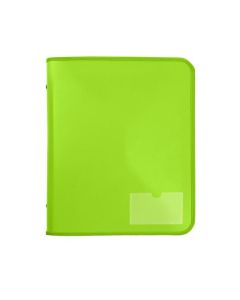 MARBIG ZIPPER BINDER W/ TECH CASE 25MM 2D LIME