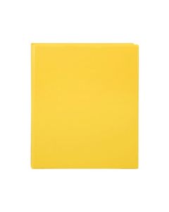 MARBIG CLEARVIEW INSERT BINDER A4 25MM 2D YELLOW
