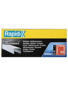 RAPID TOOLS STAPLES 53/8MM BOX 2500