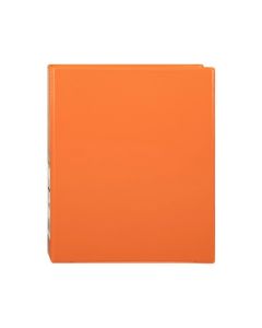 MARBIG CLEARVIEW INSERT BINDER A4 25MM 2D ORANGE