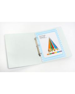 MARBIG CLEARVIEW INSERT BINDER A3 PORTRAIT 50MM 4D WHITE