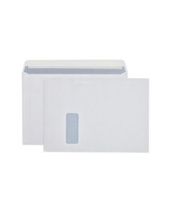 CUMBERLAND BOOKLET MAILER WITH WINDOW 90GSM C4 229X324MM WHITE BOX250