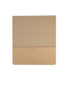 MARBIG SLIMPICK FOOLSCAP DOCUMENT WALLET ENVIRO KRAFT 10PACK