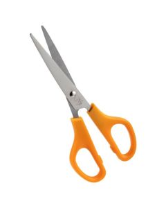 MARBIG ORANGE HANDLE SCISSORS 158MM 6.25" ORANGE HANDLE (158MM)