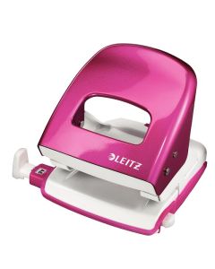 LEITZ NEXXT WOW PUNCH 2H 30SHT PINK BOX ED