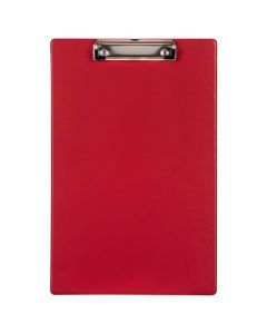 MARBIG CLIPBOARD PP FOOLSCAP RED