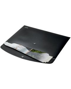 LEITZ RECYCLE DOCULOPE DOCUMENT WALLET PP A4 BLACK