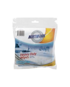 NORTHFORK  HEAVY DUTY ANTIBACTERIAL PERFORATED WIPE PK10