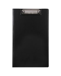 MARBIG CLIPFOLDER PP FOOLSCAP BLACK