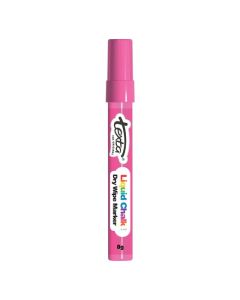 TEXTA LIQUID CHALK MARKER DRY WIPE PINK