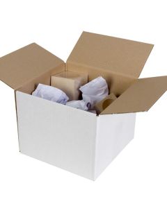 CUMBERLAND  SHIPPING BOX WHITE 150 X 150 X 150MM