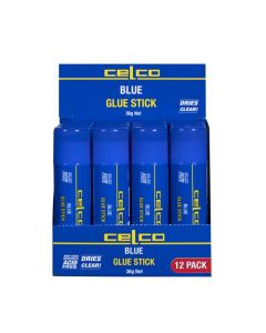 CELCO GLUE STICK 36GM BLUE