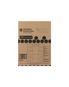 MARBIG ENVIRO ARCHIVE BOX ATTACHED LID 2PACK