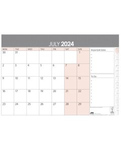 SASCO DELUXE DESK PLANNER FINANCIAL YEAR 2024/2028 513MM(W) X 375MM(H)