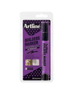 ARTLINE PROFESSIONAL SERIES BUILDERS PERMANENT MARKER BLACK HS